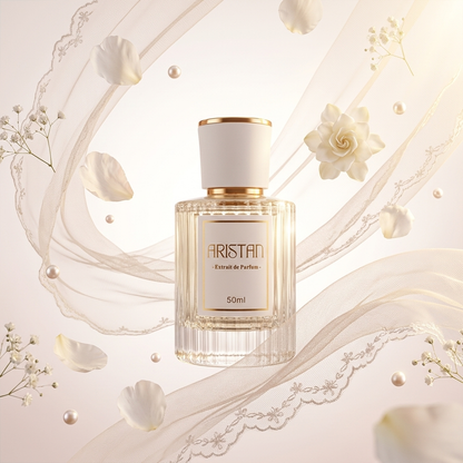 Bride 26 Extrait de Parfum von Aristan mit Brauttüll, Pfingstrose und Perlen