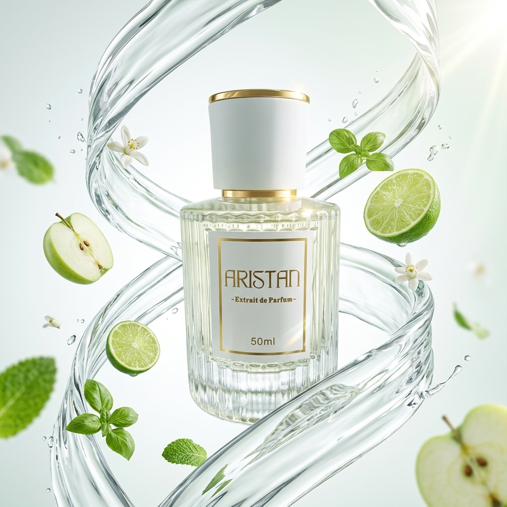 Cloud Shower Extrait de Parfum von Aristan mit Limette, Minze und frischem Wasser