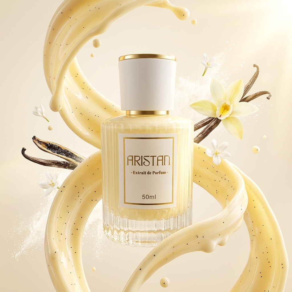 Musk Al Tahara Vanilla Musk von Aristan mit Vanilleschoten und Vanillecreme