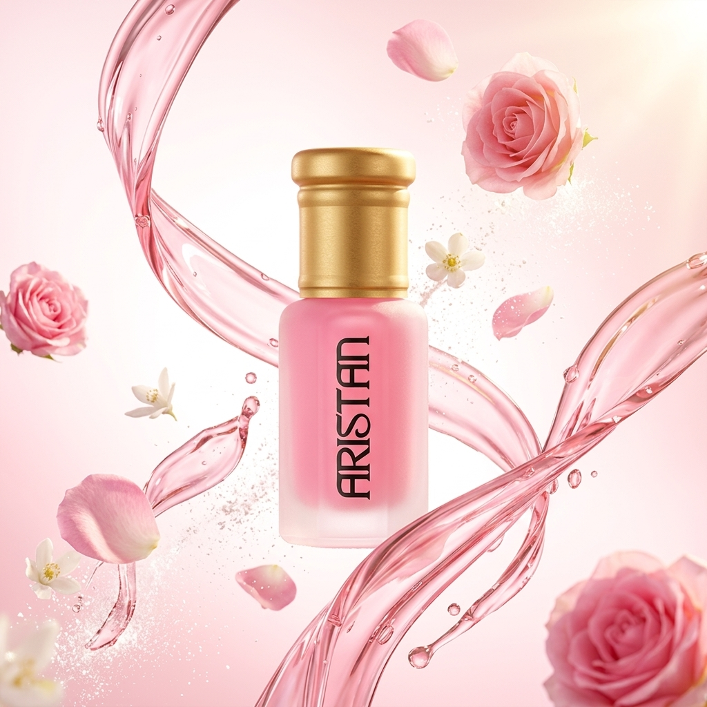 Musk Al Tahara Rose Musk 6 ml Parfumöl von Aristan mit Rosen