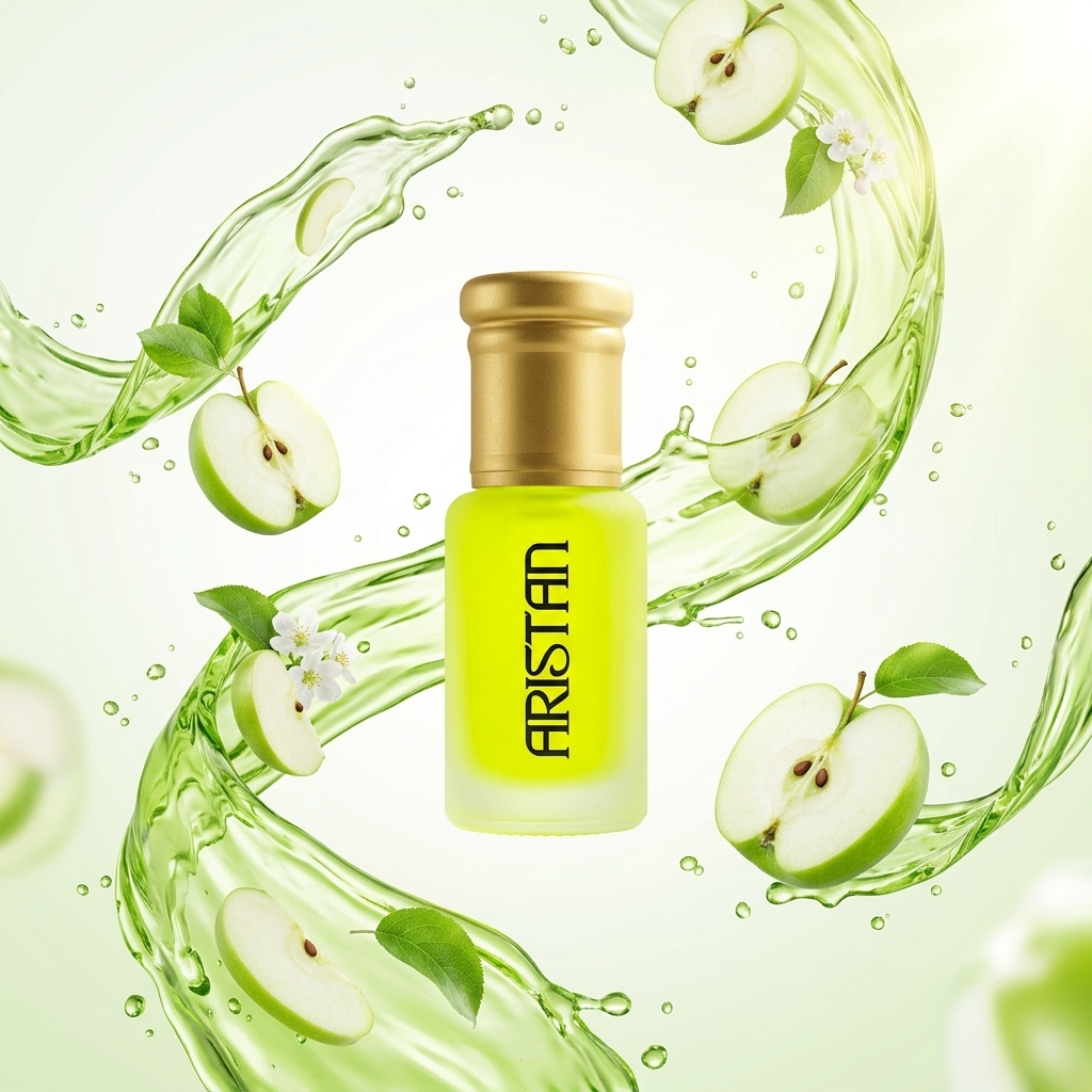 Musk Al Tahara Apple 6 ml Parfumöl von Aristan mit grünem Apfel