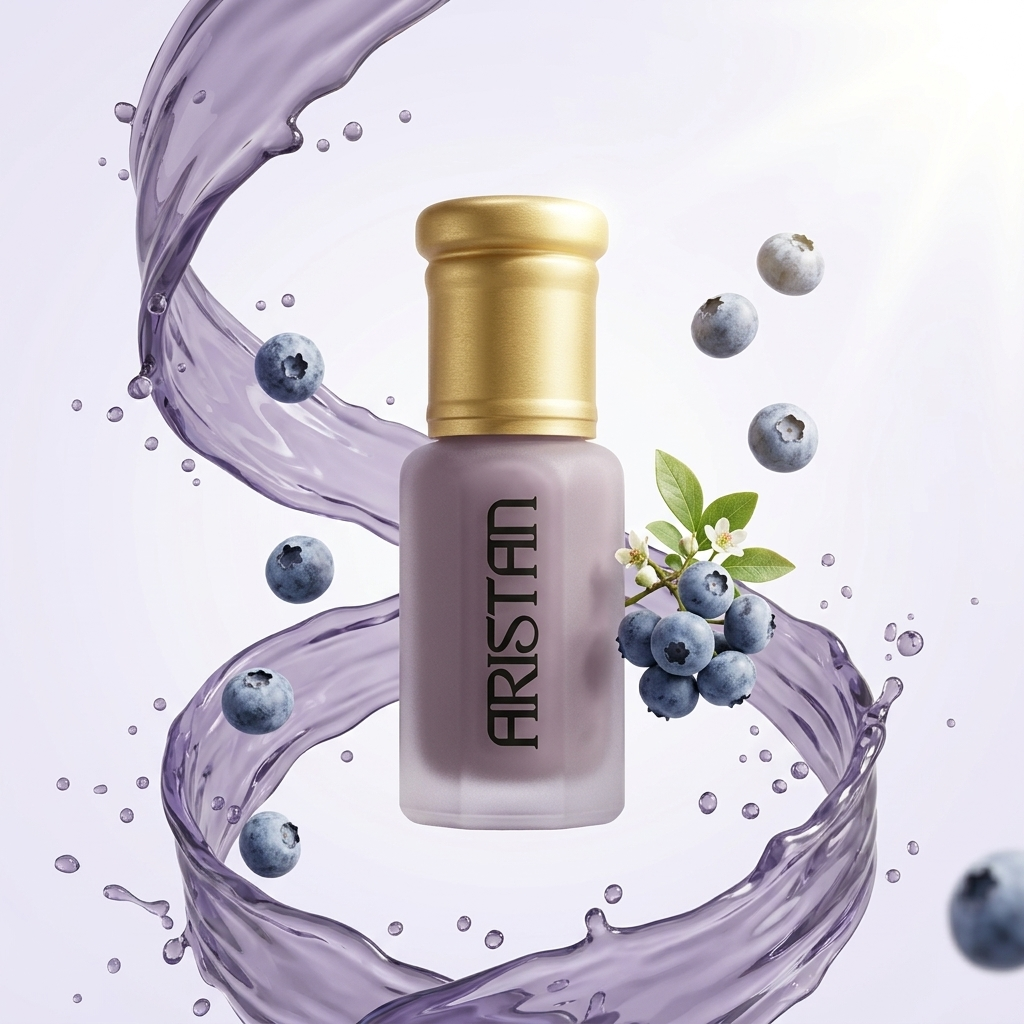 Musk Al Tahara Blueberry Musk 6 ml Parfumöl von Aristan mit Blaubeeren