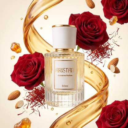 Rouby Extrait de Parfum von ARISTAN mit Safran, Rosen und Amber