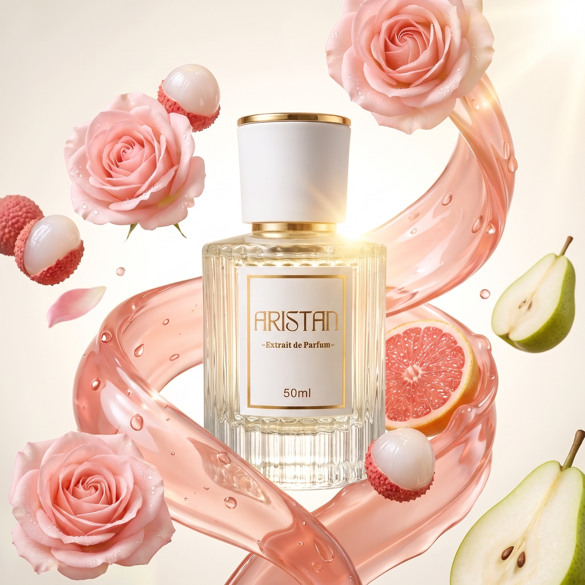 Dîlan Extrait de Parfum von ARISTAN mit Rose, Litschi und Grapefruit