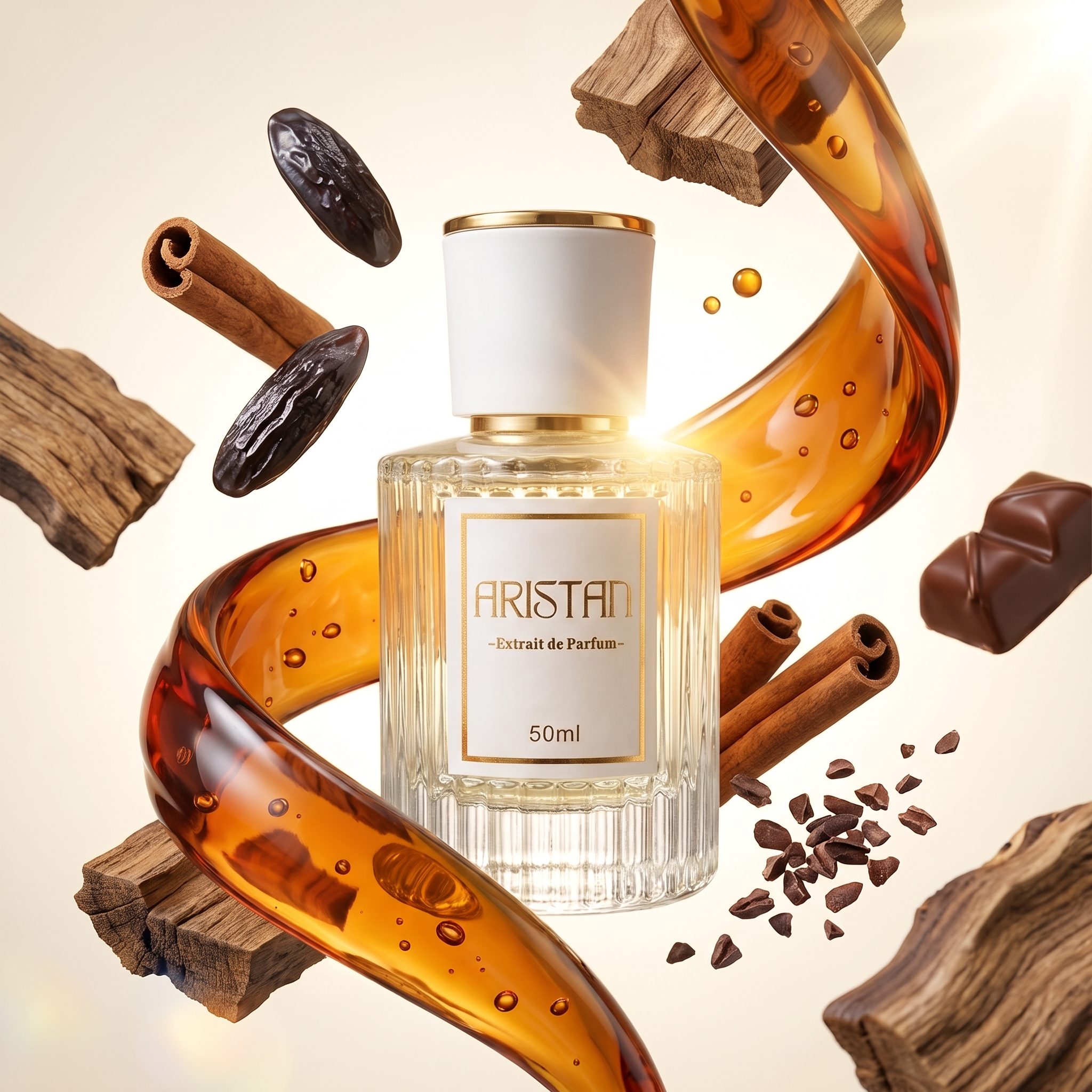 Angels Extrait de Parfum von ARISTAN mit Cognac, Zimt, Tonkabohne und Eichenholz