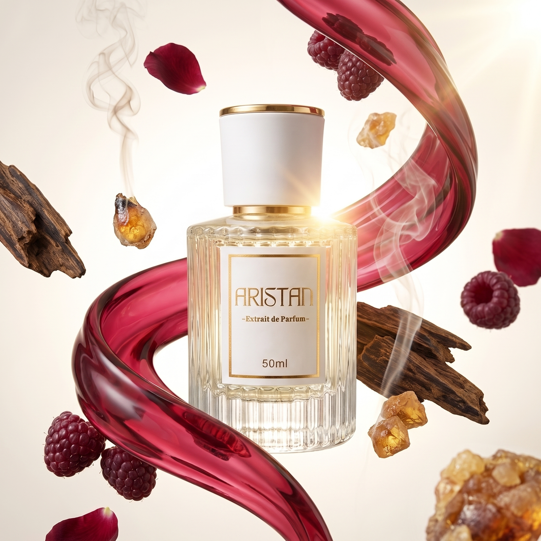 Ombre Extrait de Parfum von ARISTAN mit Oud, Himbeere und Weihrauch