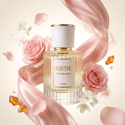 Rose Musk Extrait de Parfum von ARISTAN mit Rose, Jasmin und Moschus