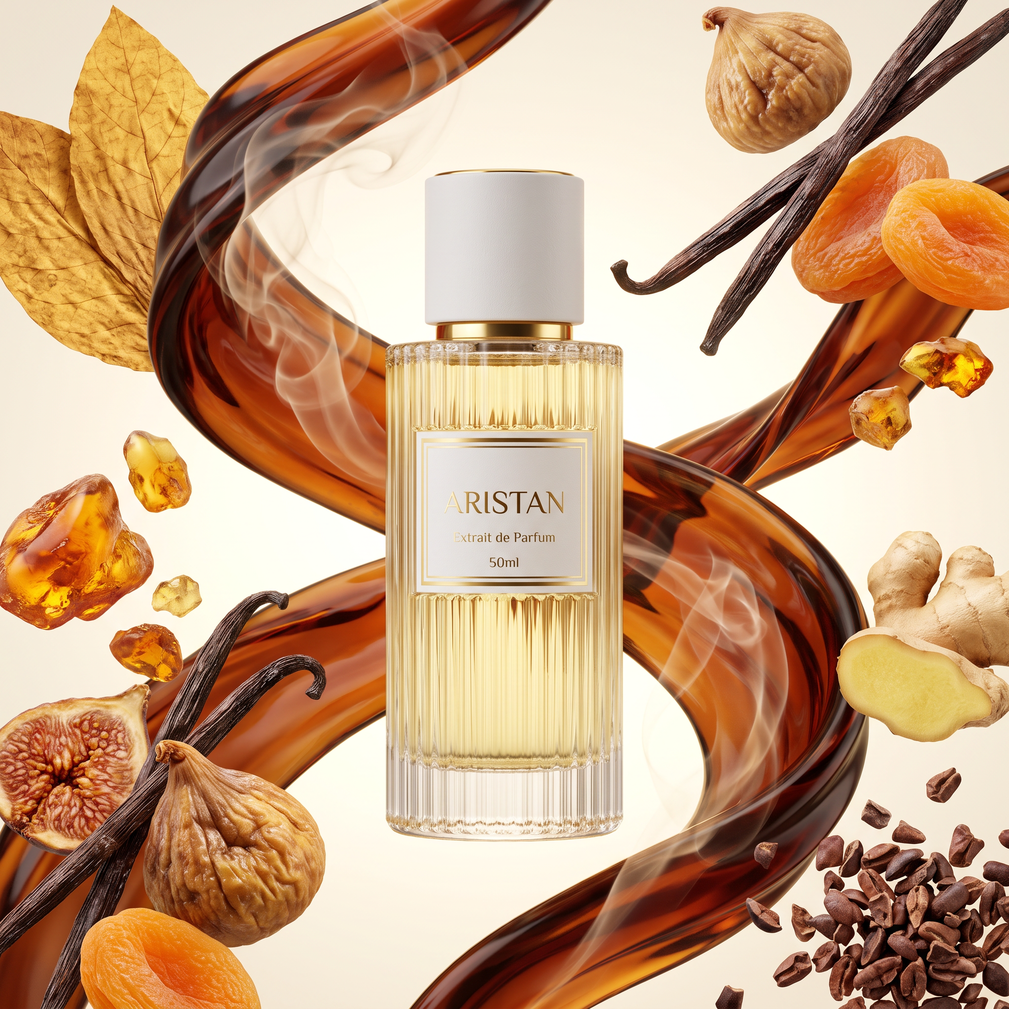 Smoky Vanilla Extrait de Parfum von ARISTAN mit Tabak, Vanille und Trockenfrüchten
