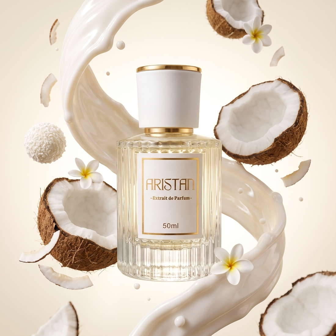 Raffaelo Extrait de Parfum von ARISTAN mit Kokosmilch und Kokosnuss