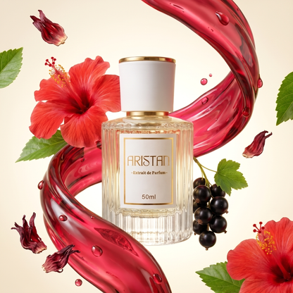 Hibiscus Extrait de Parfum von ARISTAN mit Hibiskusblüten und schwarzer Johannisbeere