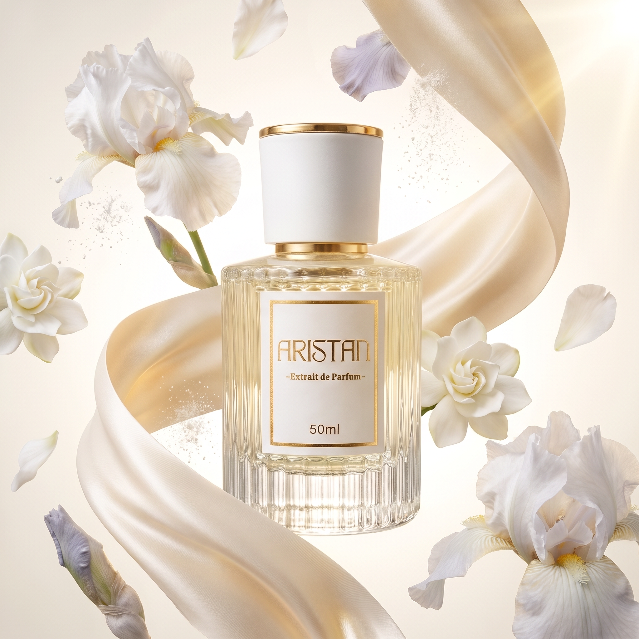 Apoloniah Extrait de Parfum von ARISTAN mit weißen Blüten und Irisbutter