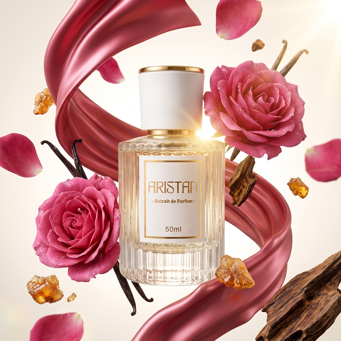 Twilight Extrait de Parfum von ARISTAN mit Damaszener Rose, Vanille und Oud