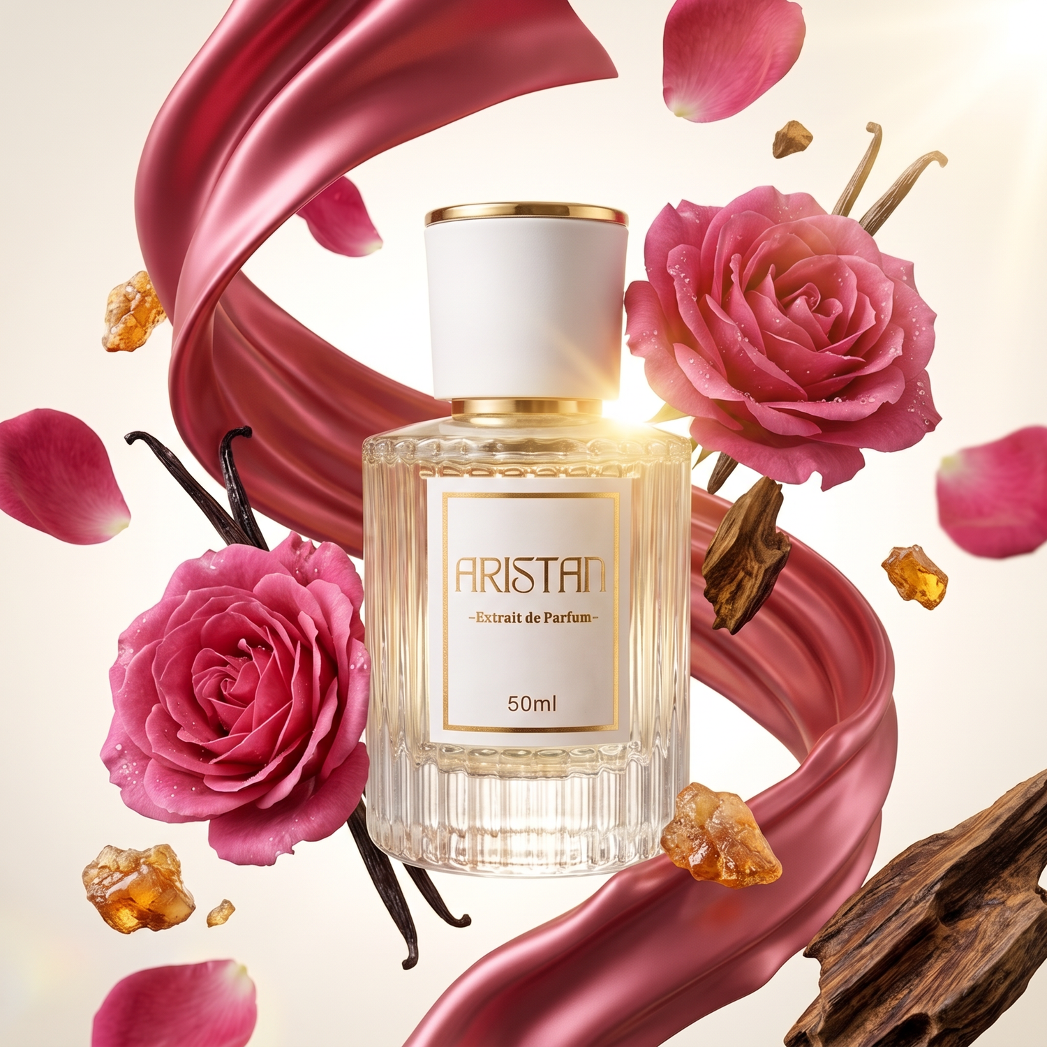 Twilight Extrait de Parfum von ARISTAN mit Damaszener Rose, Vanille und Oud
