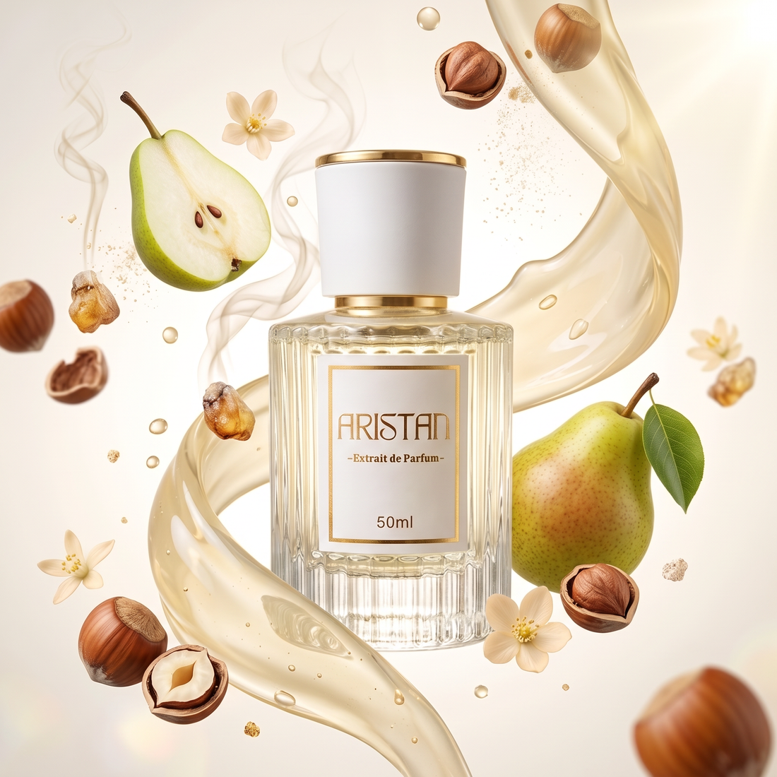 Aurelia Extrait de Parfum von ARISTAN mit Birne, Haselnüssen und Weihrauch
