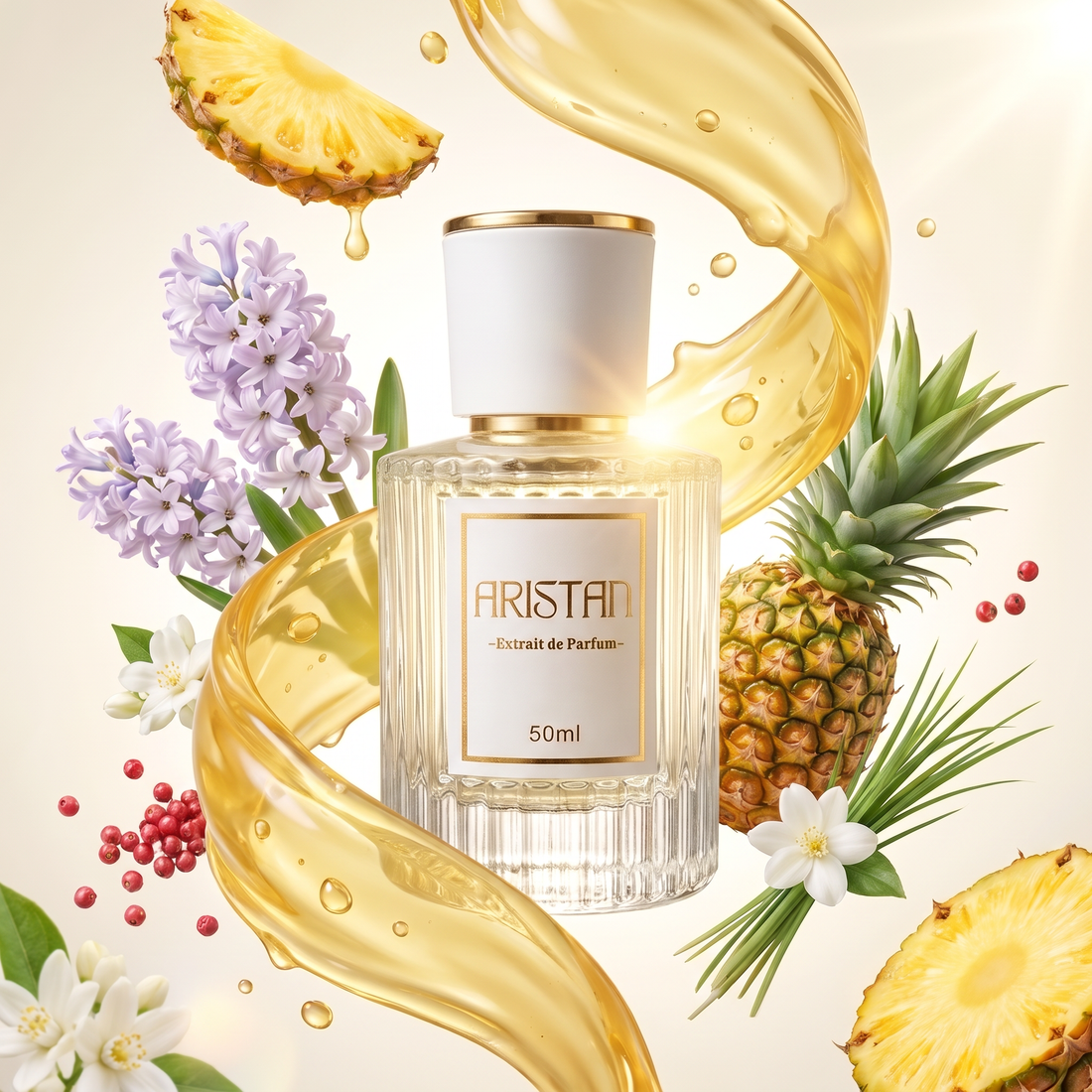 Accentus Extrait de Parfum von ARISTAN mit Ananas, Hyazinthe, Jasmin und Iris