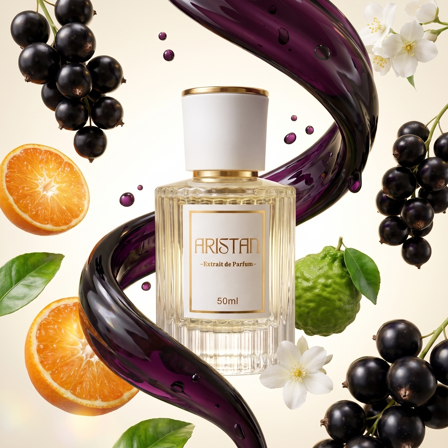 Oui Extrait de Parfum von ARISTAN mit schwarzer Johannisbeere, Mandarine und Jasmin