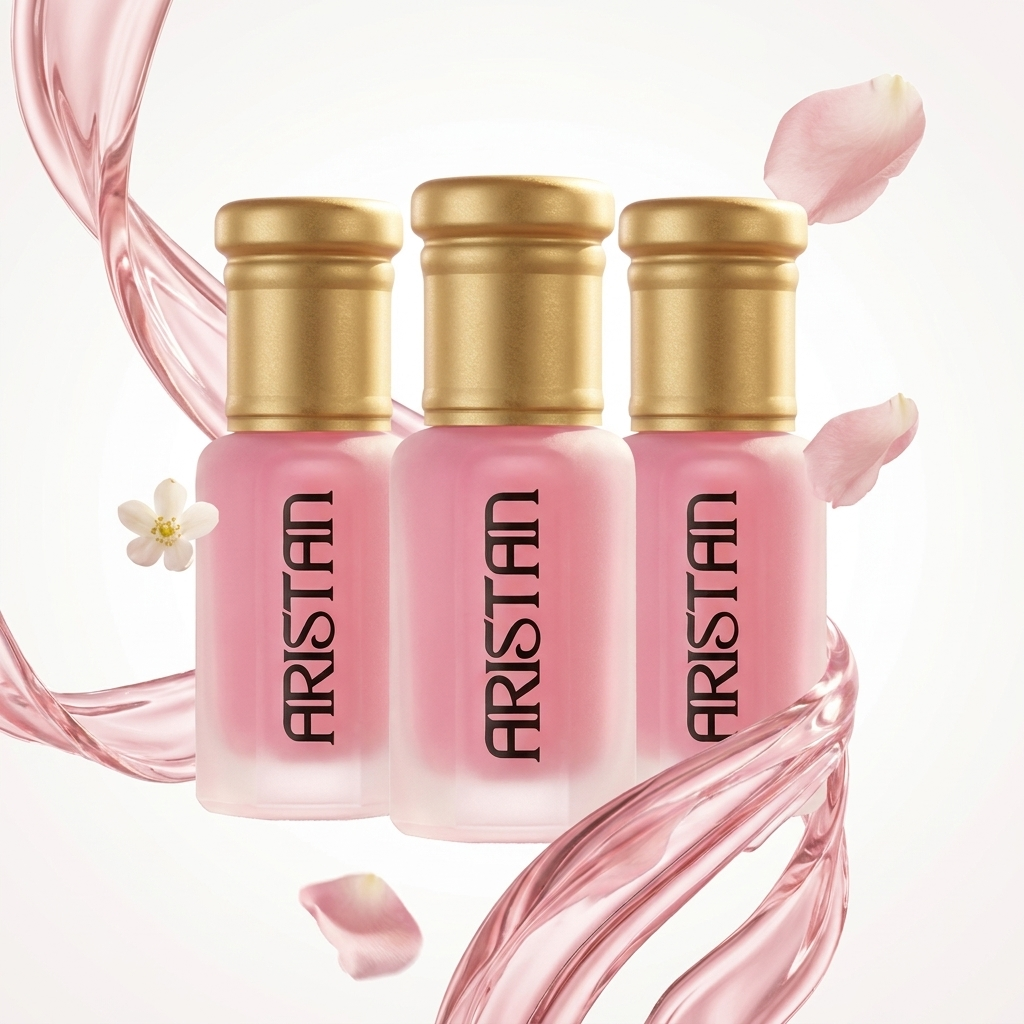 Musk Al Tahara Rosé Bundle – 3 × 12 ml Parfumöl von ARISTAN
